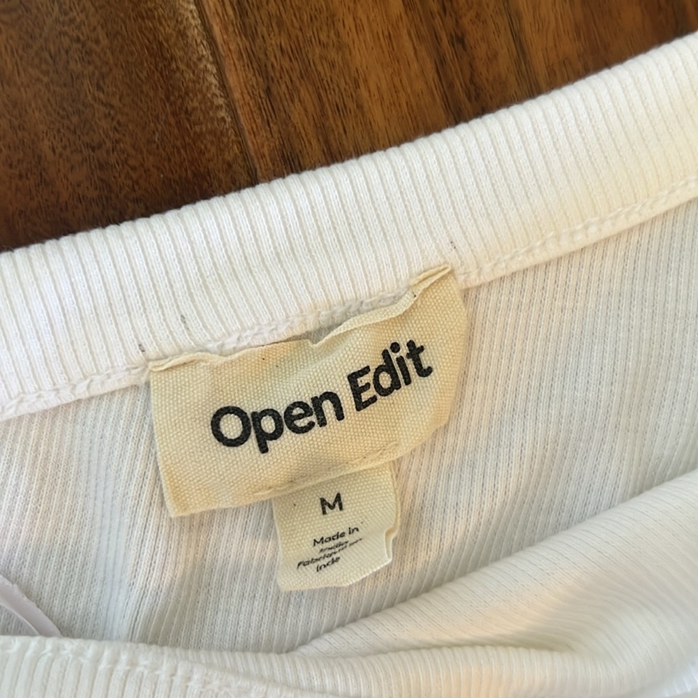 Open Edit One Shoulder Ribbed Tank - Picture 4 of 4